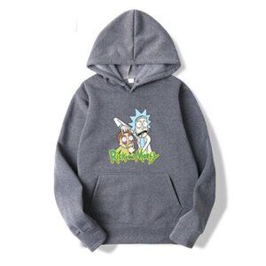 Rick and Morty Hoodies Graphic Print Sweatshirts for Men and Women
